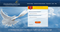 Desktop Screenshot of christianeducation.com