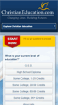 Mobile Screenshot of christianeducation.com